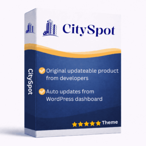 cityspot hotel booking wordpress theme