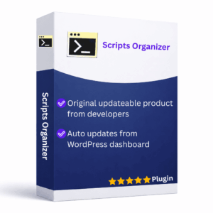 scripts organizer (code snippet)
