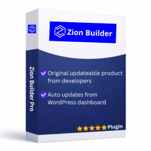 zion builder pro